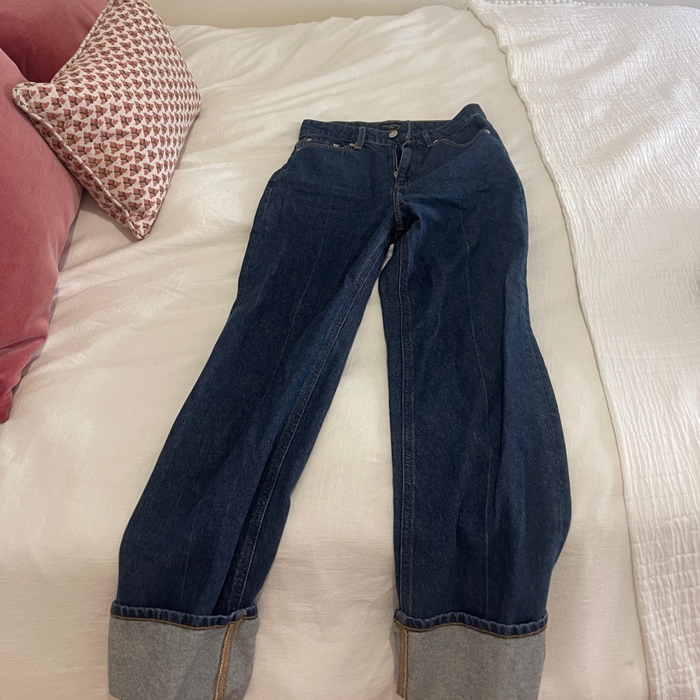Club Monaco dark wash jeans